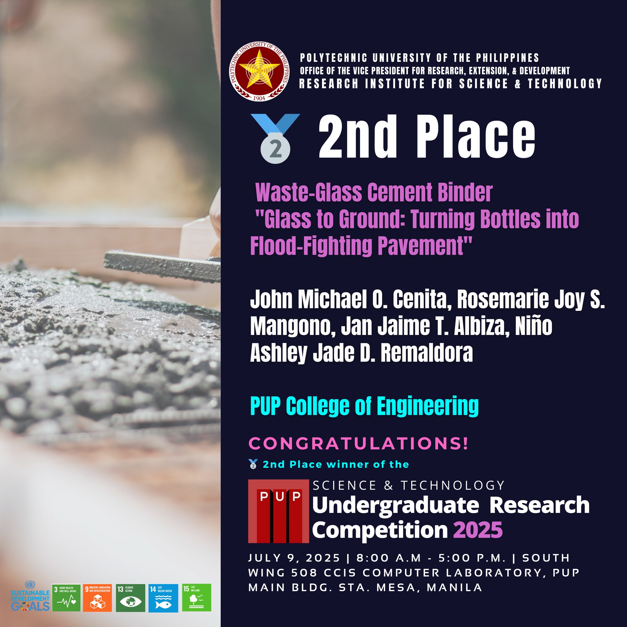 PUP Institute of Technology Research and Extension