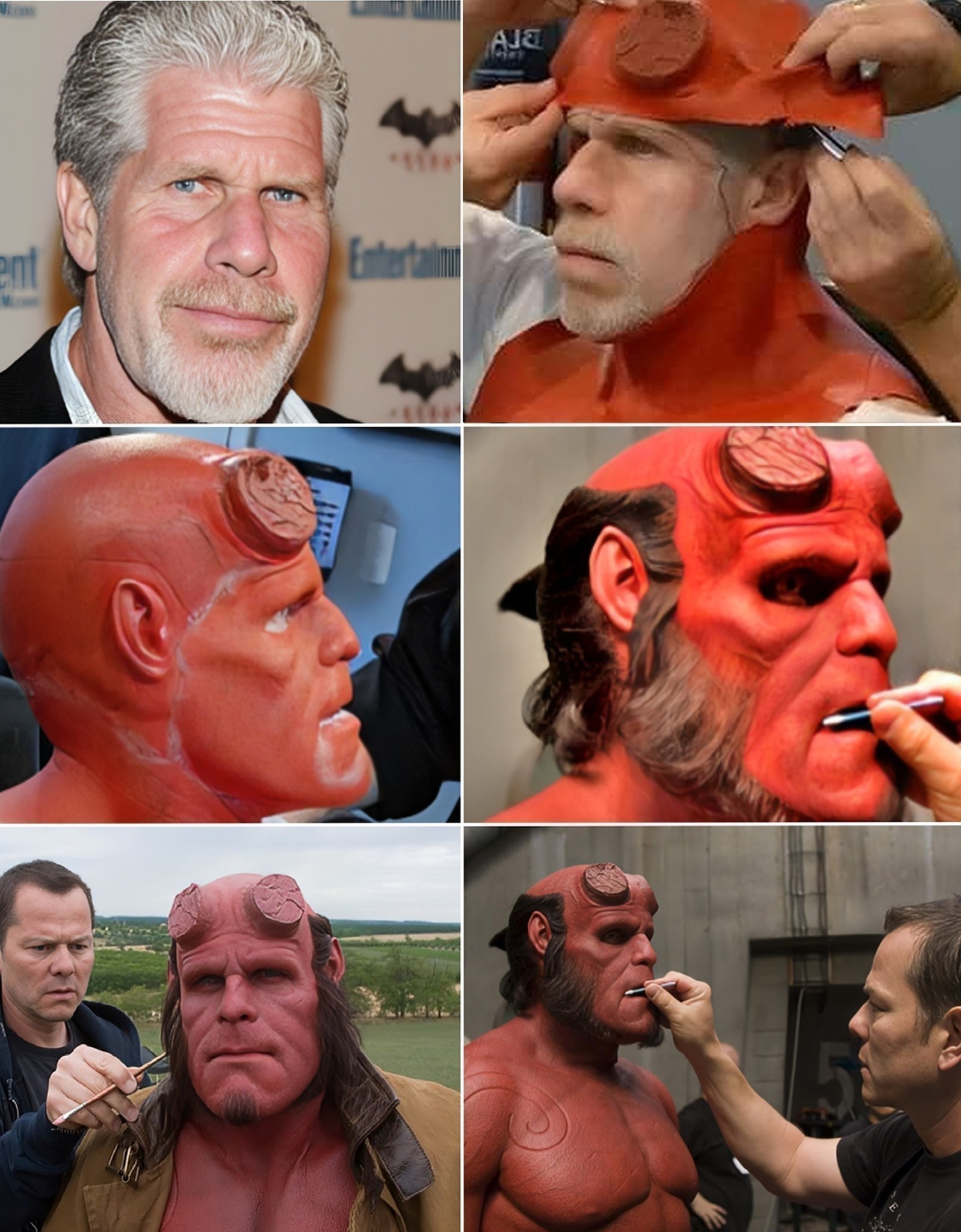 Disney - 🎥Movie Hellboy behind the scenes Transformation of our Legend ...
