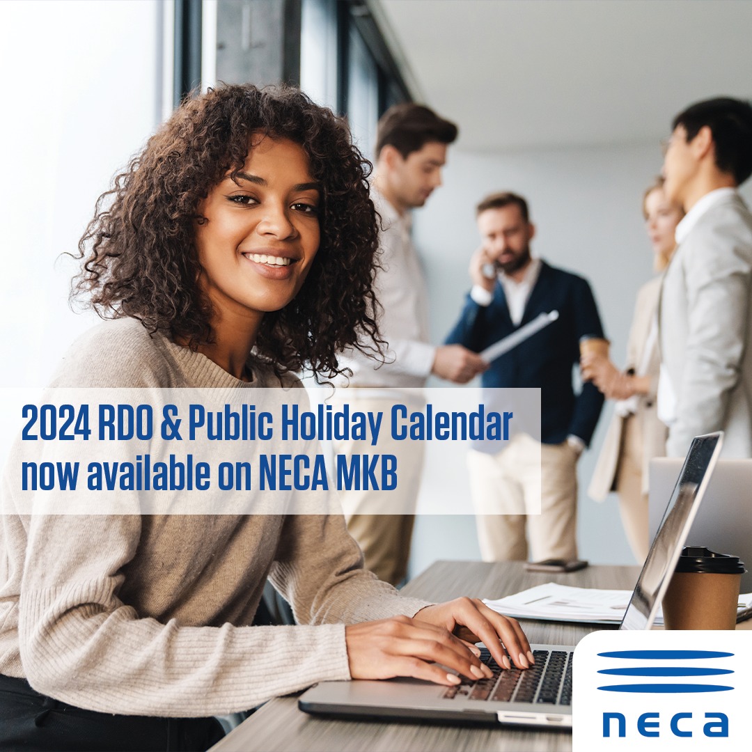 NECA - Attention NECA Members: the 2024 RDO and Public Holiday Calendar ...