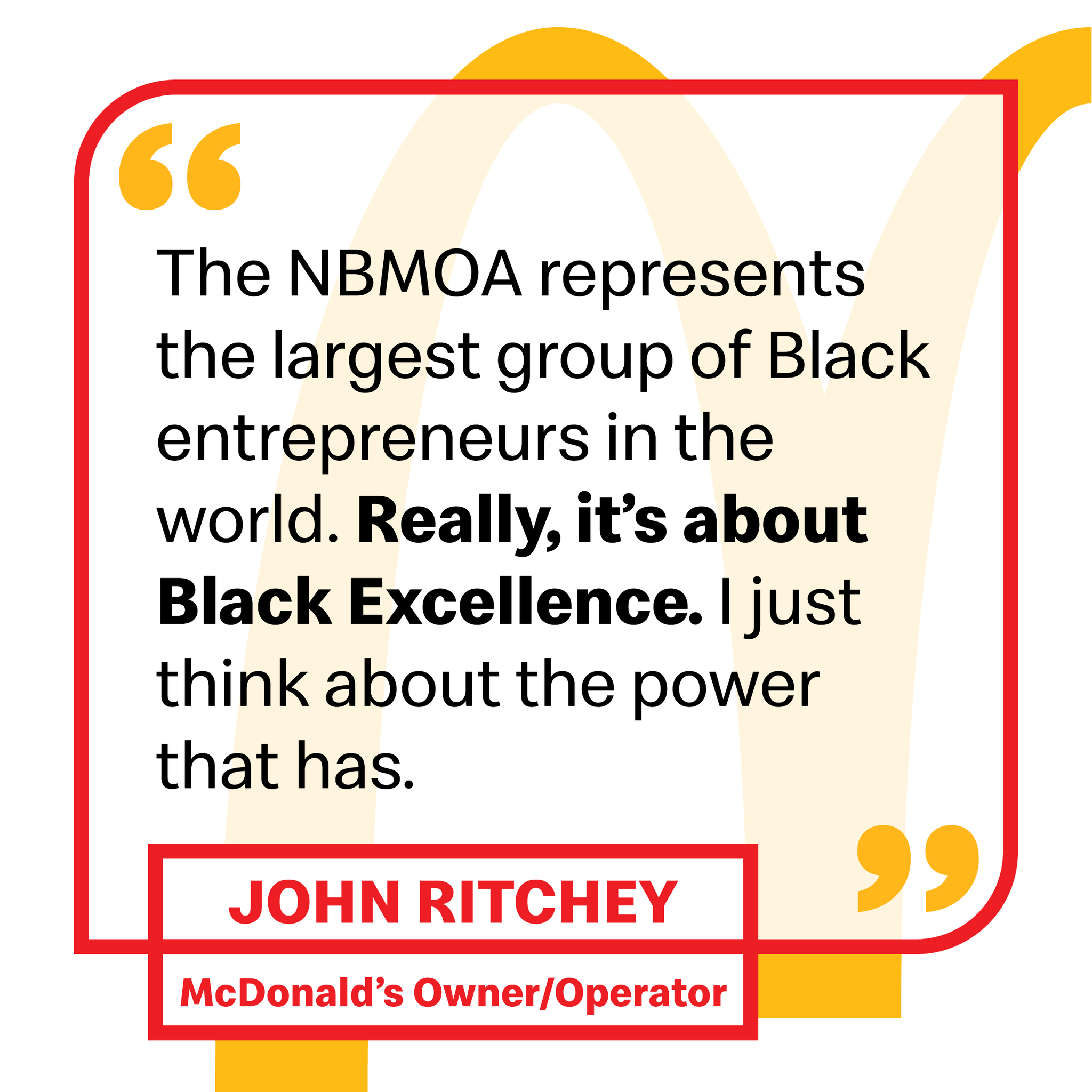 McDonald's - McDonald's owner/operator John Ritchey believes his ...