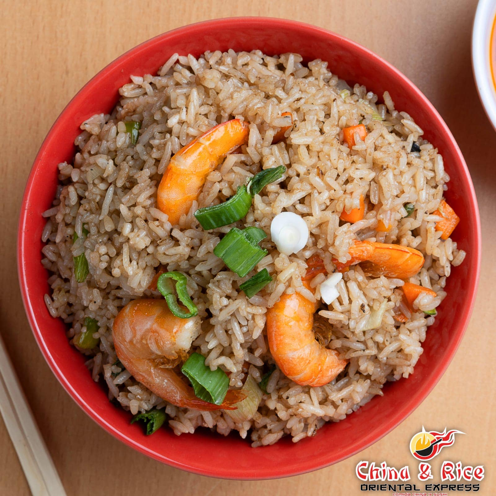 Arroz con camarón 🦐 Pide nuestro menú... - China & Rice MTY | Facebook