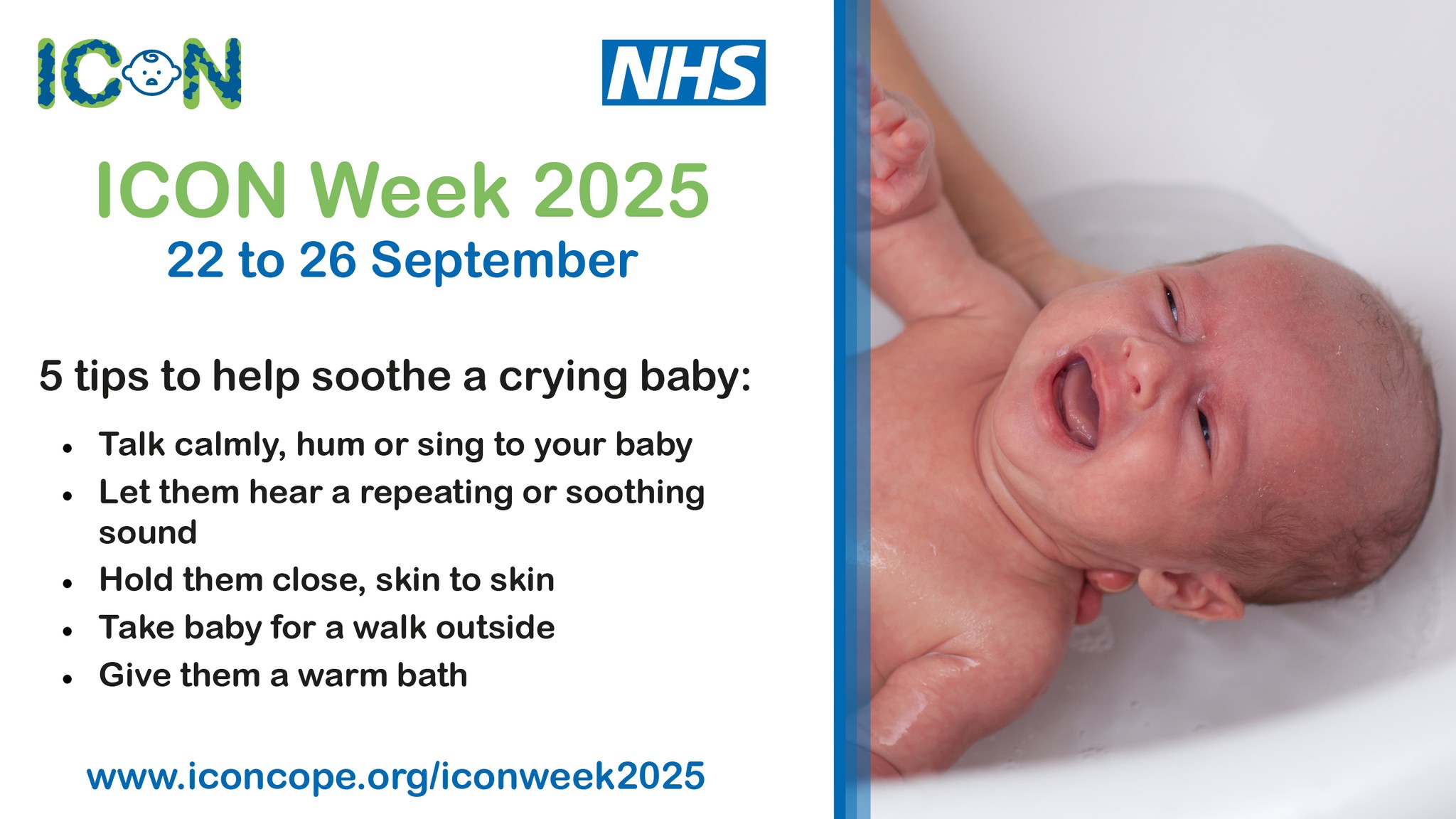 Team - ICON Week 2025 #ICONWeek2025 All babies cry, and at times this ...