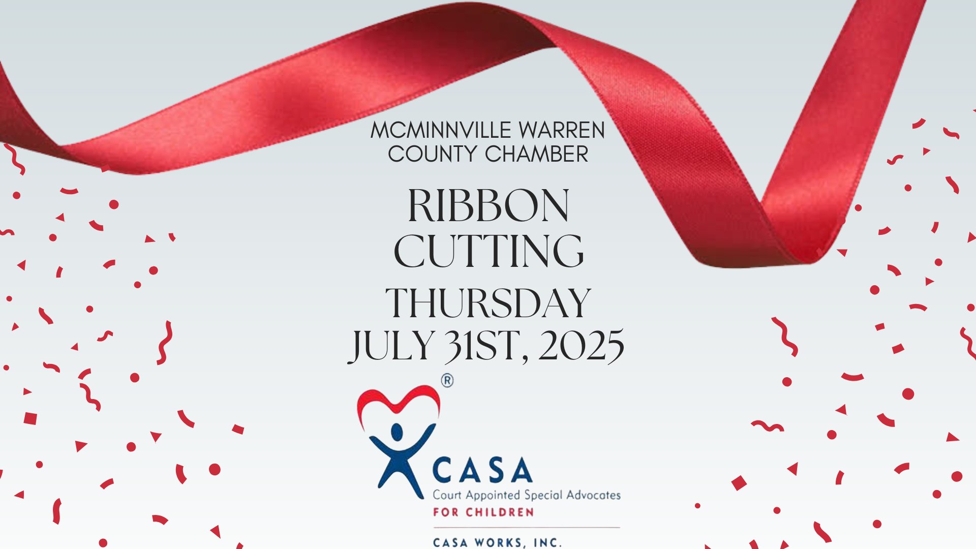 Ribbon Cutting For CASA Works, Inc.