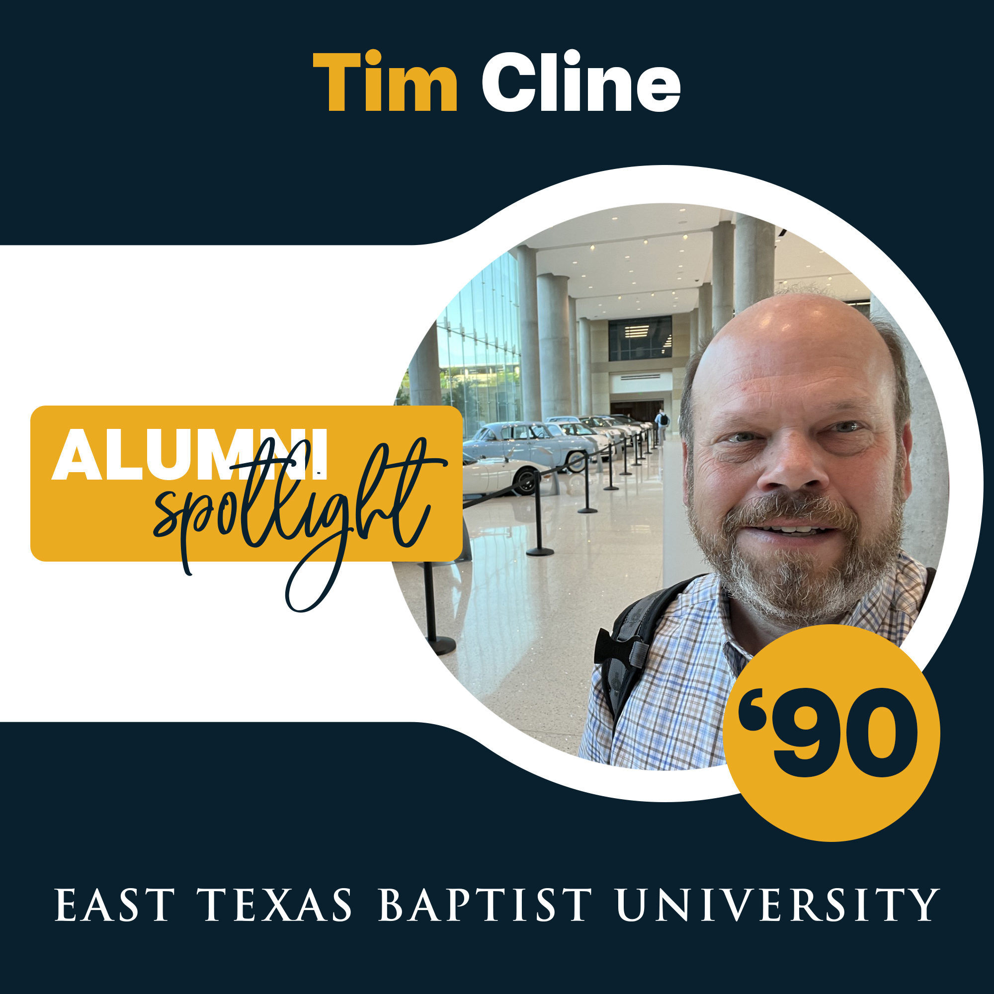 East - 🔎 ALUMNI SPOTLIGHT 🔍 Tim Cline graduated from ETBU in 1990 with ...