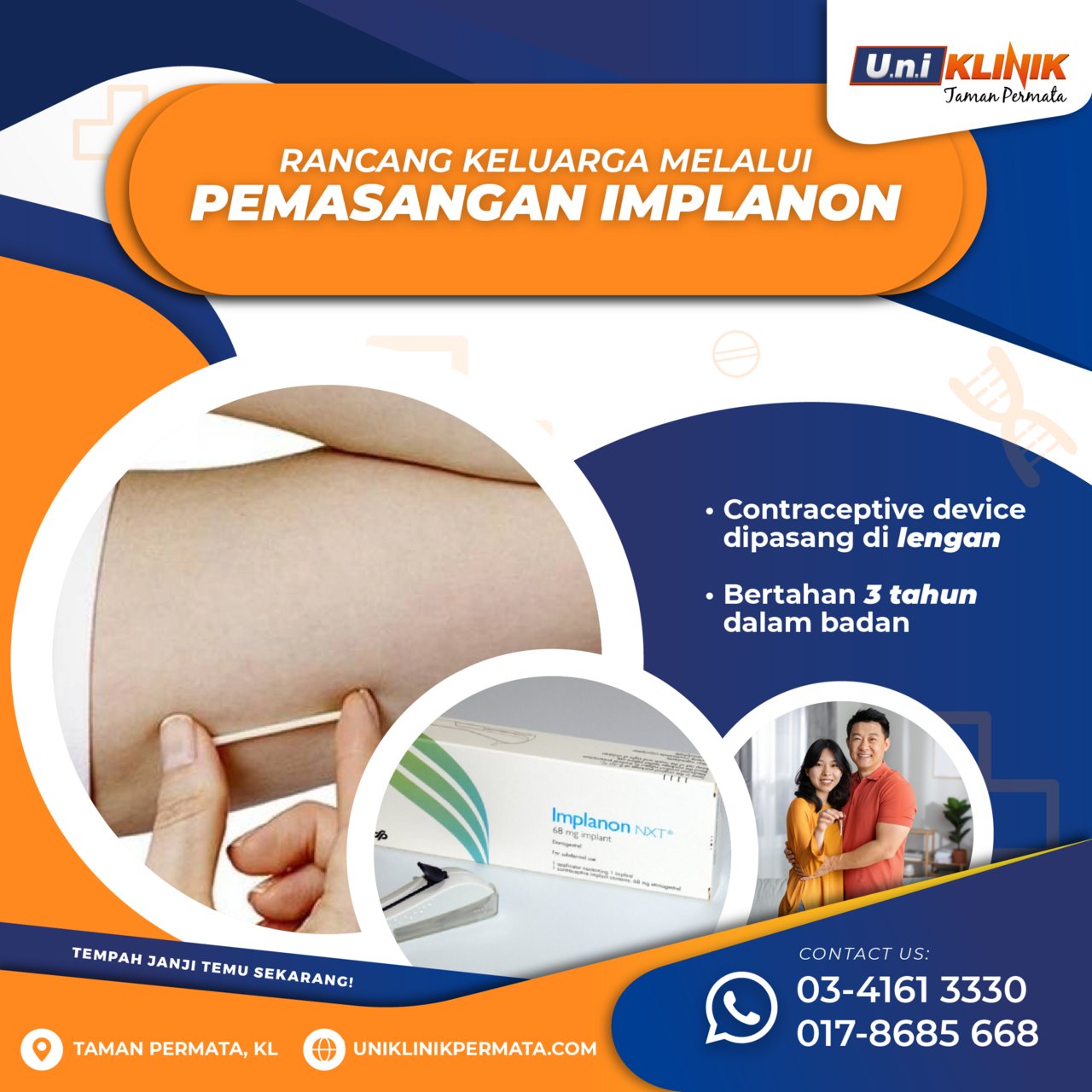 🌸 Pemasangan Implanon Di U.n.i... - U.n.i Klinik Permata | Facebook