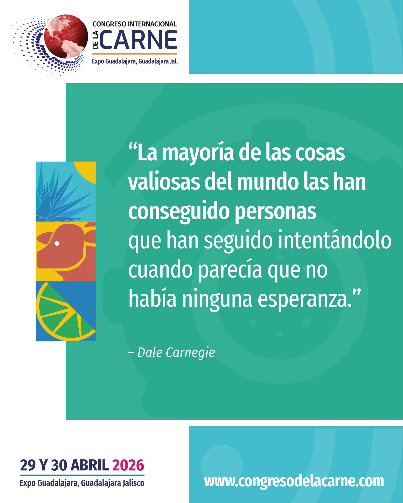 💡 La perseverancia también se... - Congreso de la Carne AMEG | Facebook