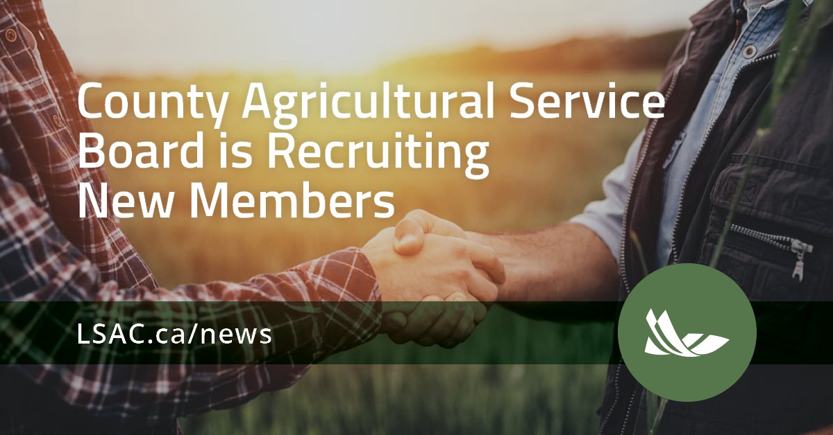 Lac - COUNTY AGRICULTURAL SERVICE BOARD: Now Recruiting Two New Members ...
