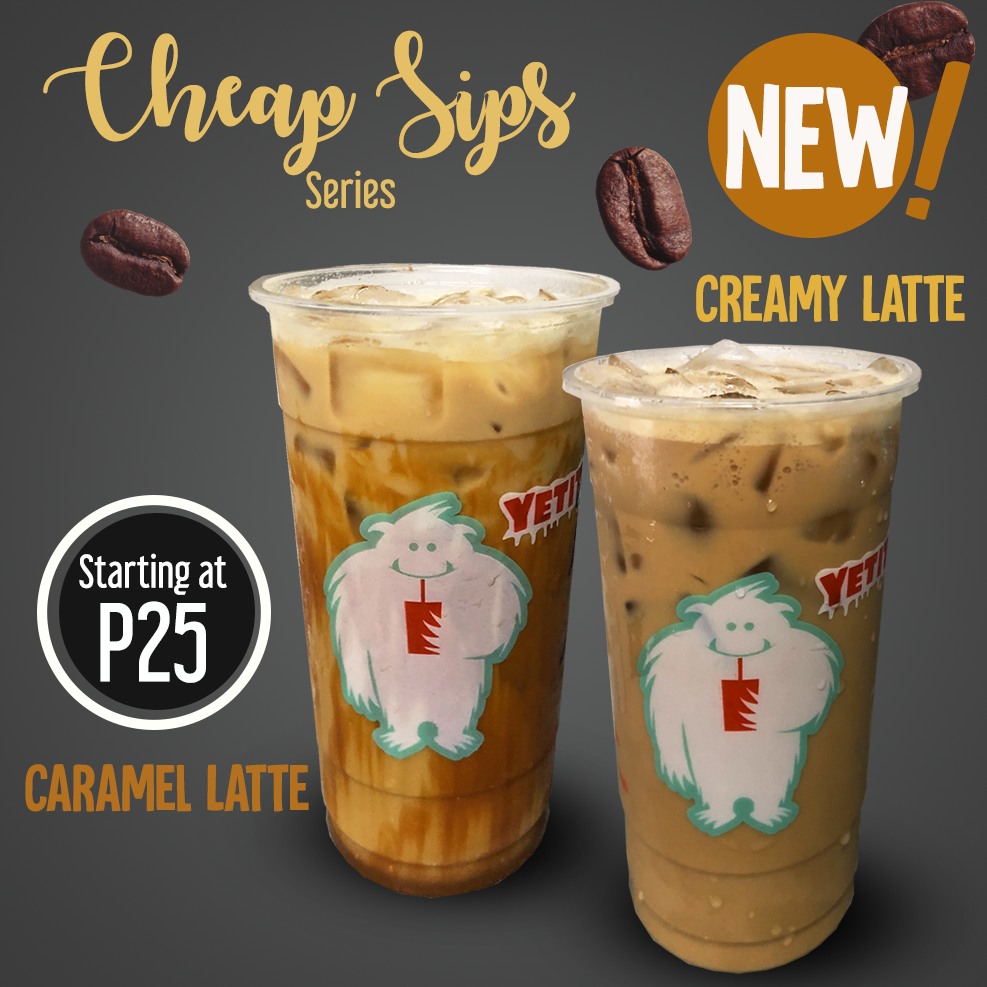 Yetito - ‼️For only 25P, you can now get a CARAMEL LATTE...
