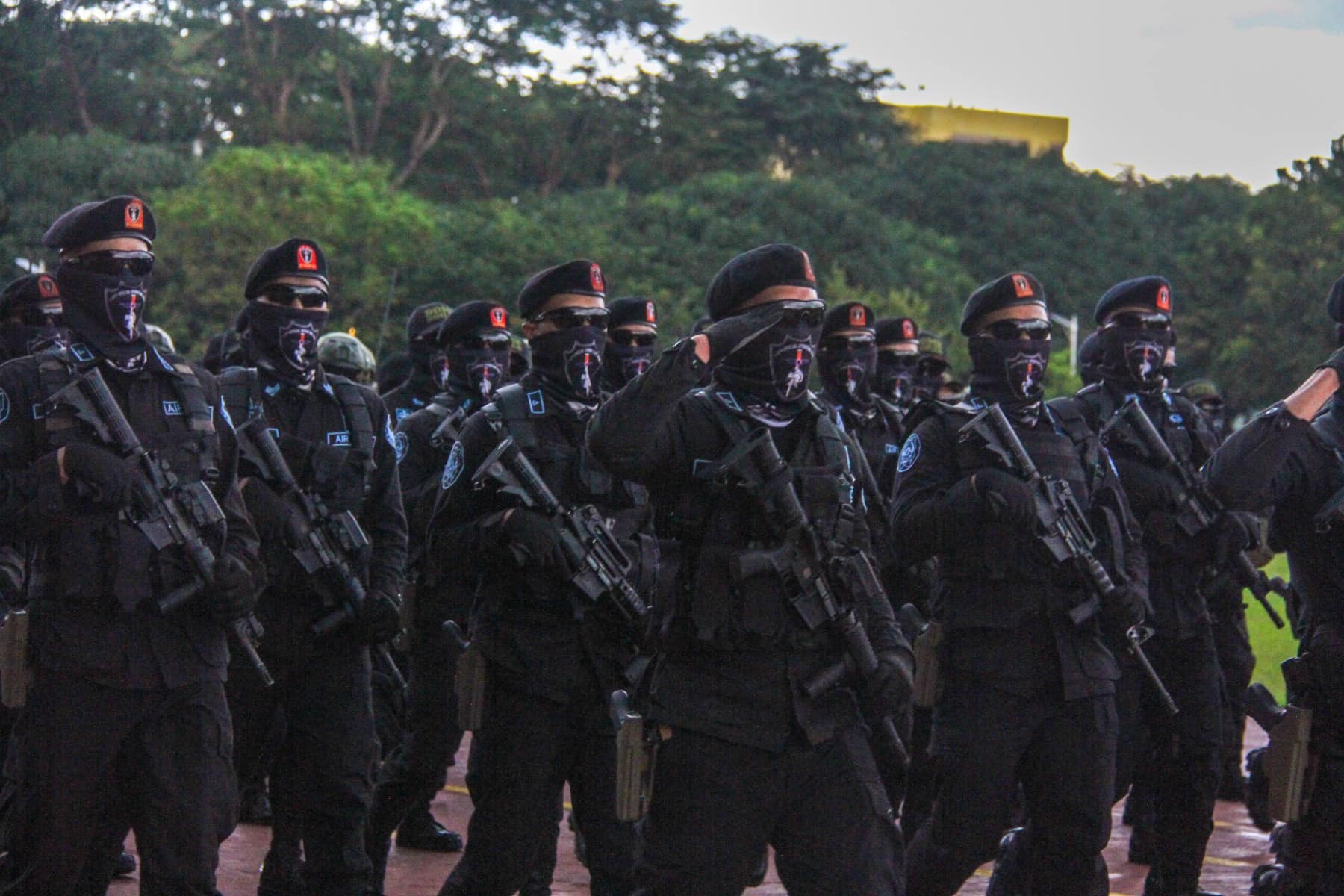 Armed - Parading contingents from the Special Operations Forces of the ...
