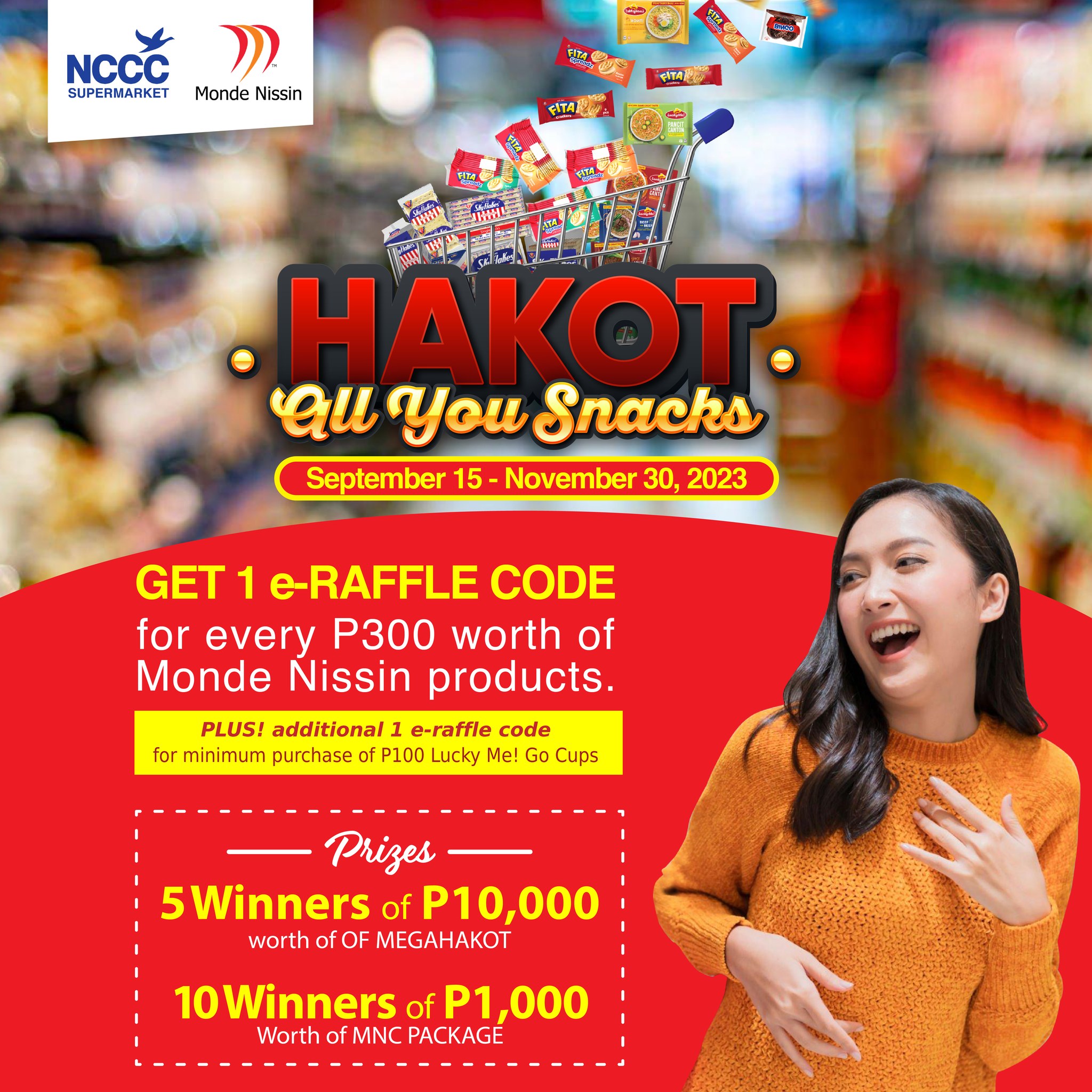 JOIN Monde Nissin's Hakot All... - NCCC Grocer-ring Cabantian | Facebook