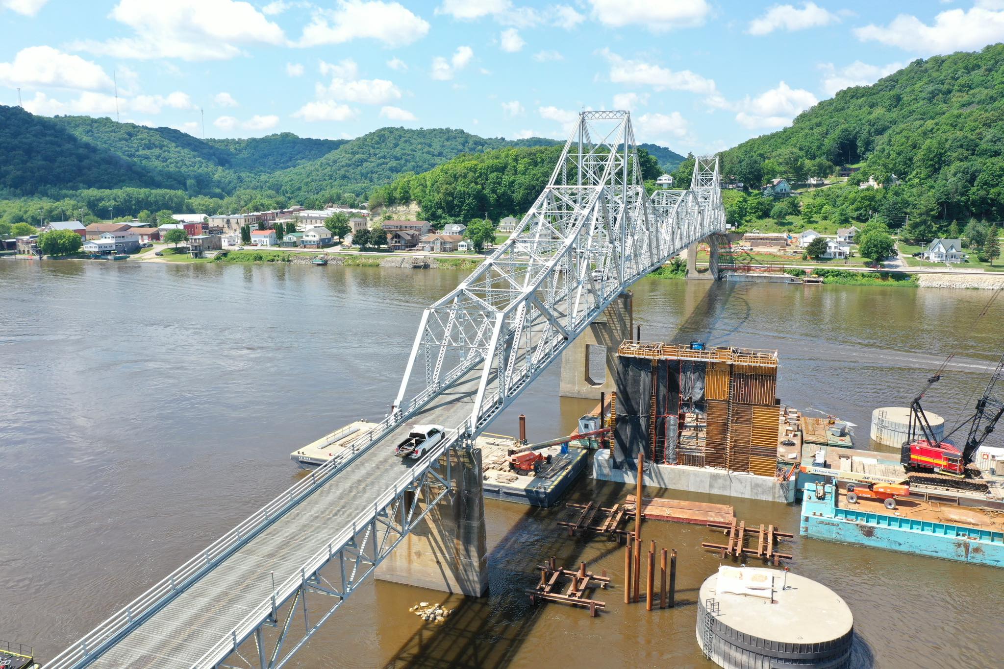 Mississippi River Bridge at Lansing | Ames IA
