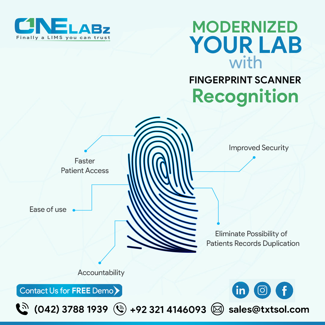 OneLABz - 🔬🤚 Modernize Your Lab with Fingerprint Scanner...