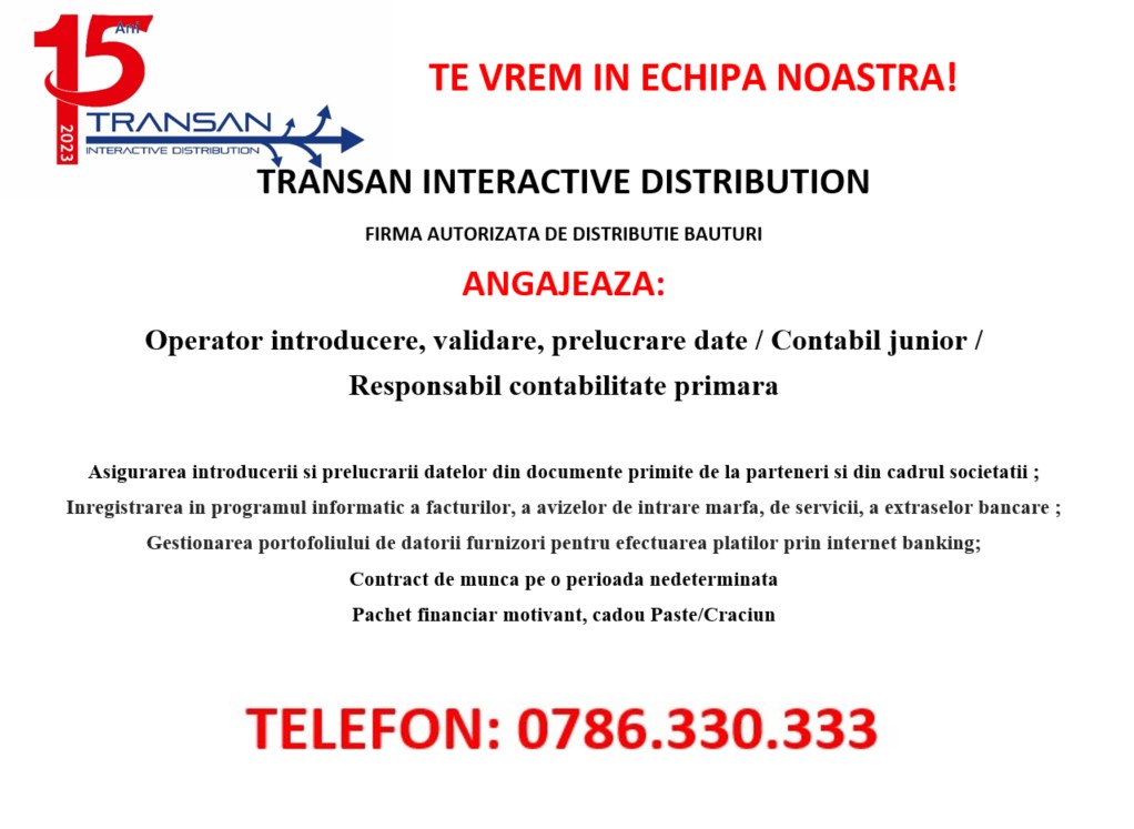 Transan Interactive Distribution | Magurele