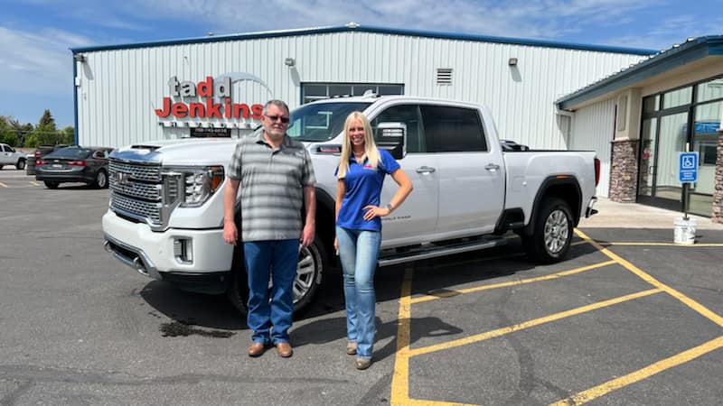 Tadd Jenkins Chevrolet - Congrats to Paul! He’s heading home in a GMC ...