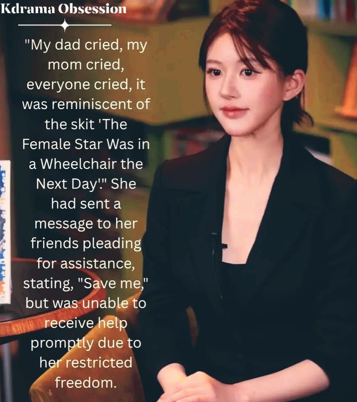 ACTRESS ZHAO LUSI FROM HIDDEN LOVE WAS REPORTEDLY RUSHED TO THE ER