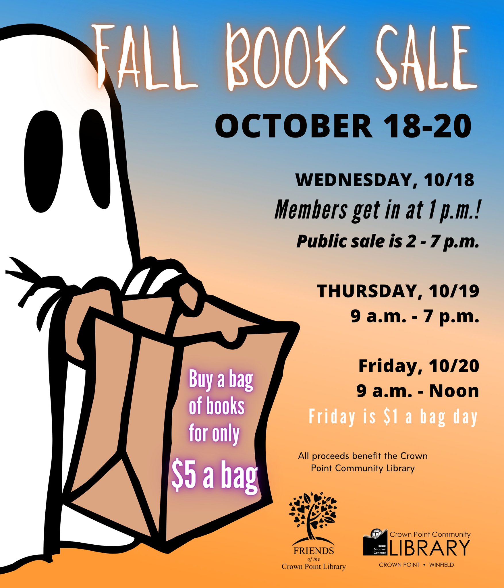 The Friends of the Library's Fall... - Crown Point Library