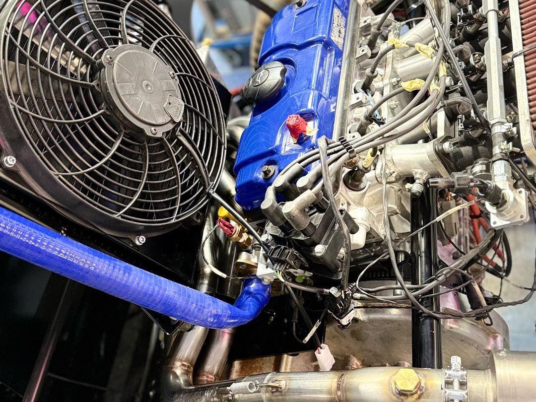 Simpson Race Exhausts - We had this BMW in with a 2.5L 16v Mercedes ...