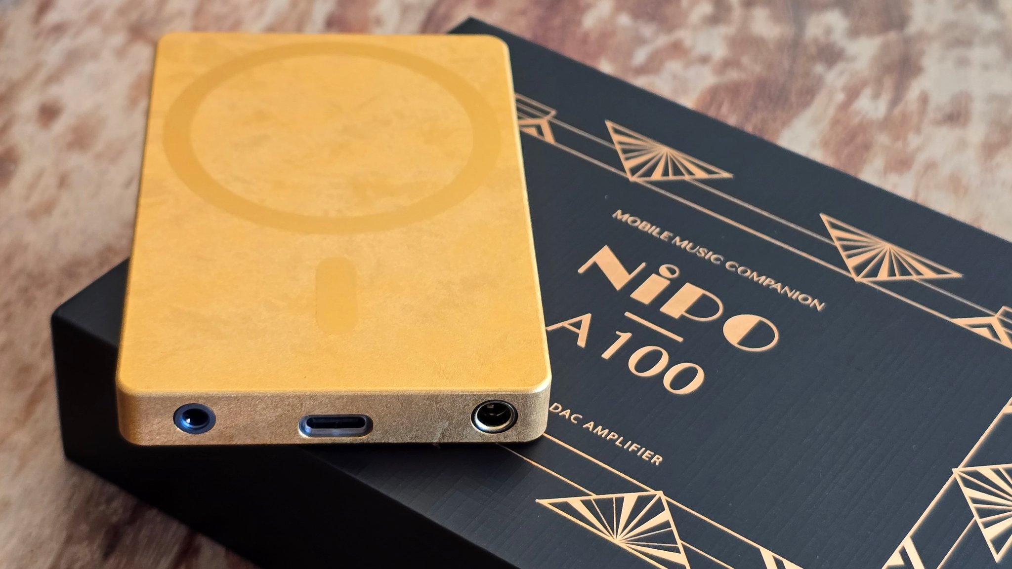 Nipo A100 portable DAC amp review with Alpha Omega custom in-ear