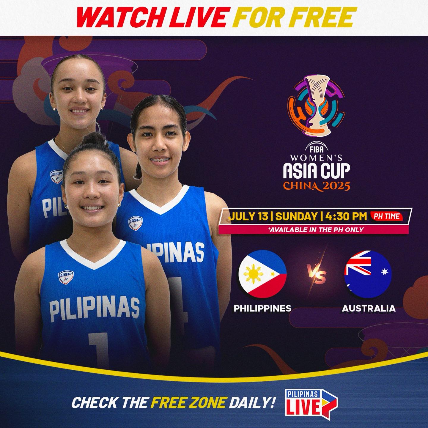 Pilipinas - RISE UP, WOMEN! 🏀🇵🇭 Gilas Pilipinas Women will open up ...