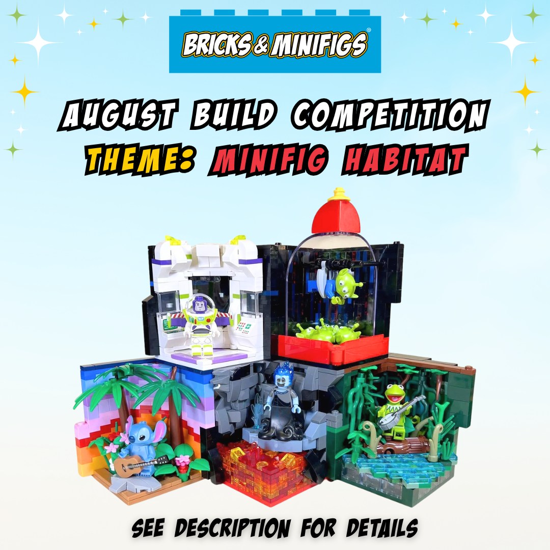 😀 AUGUST BUILD... - Bricks & Minifigs Springfield MO | Facebook