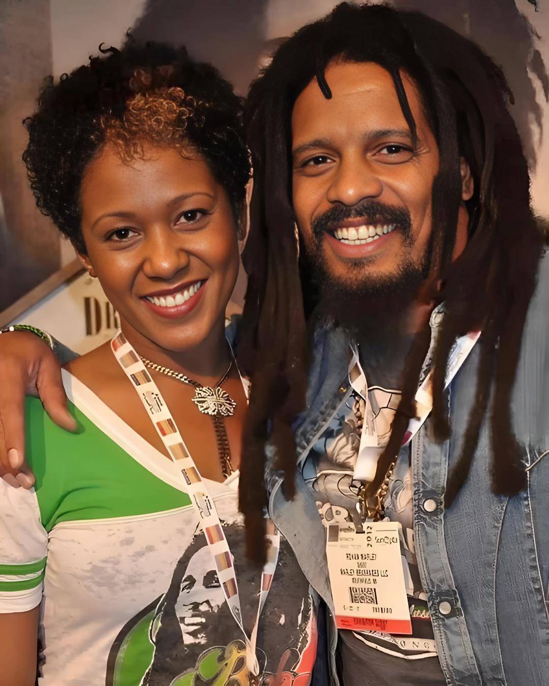 Skank - Rohan Marley with his sister Karen Marley. Bob Marley's legacy ...