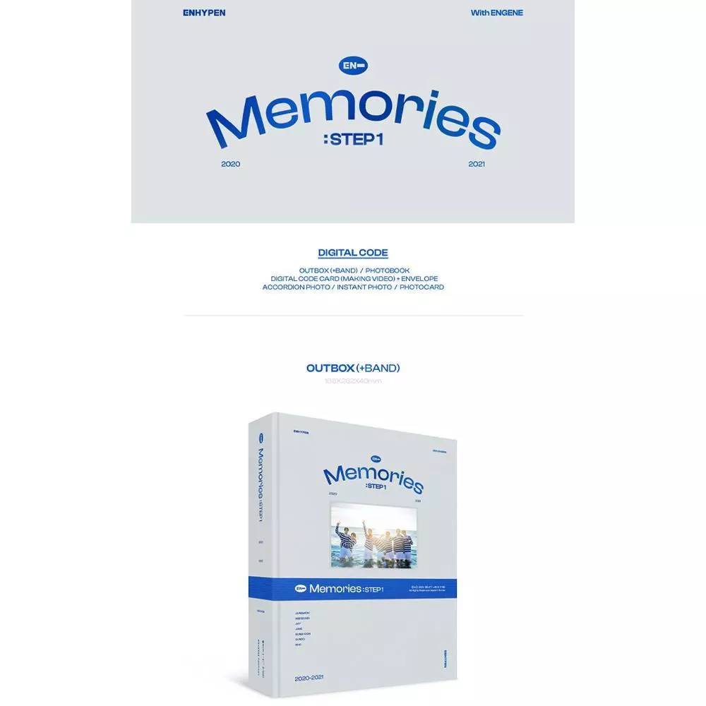 enhypen memories デジタルコード　ニキ ENHYPEN - [ Memories : Step 1 ] Digital Code