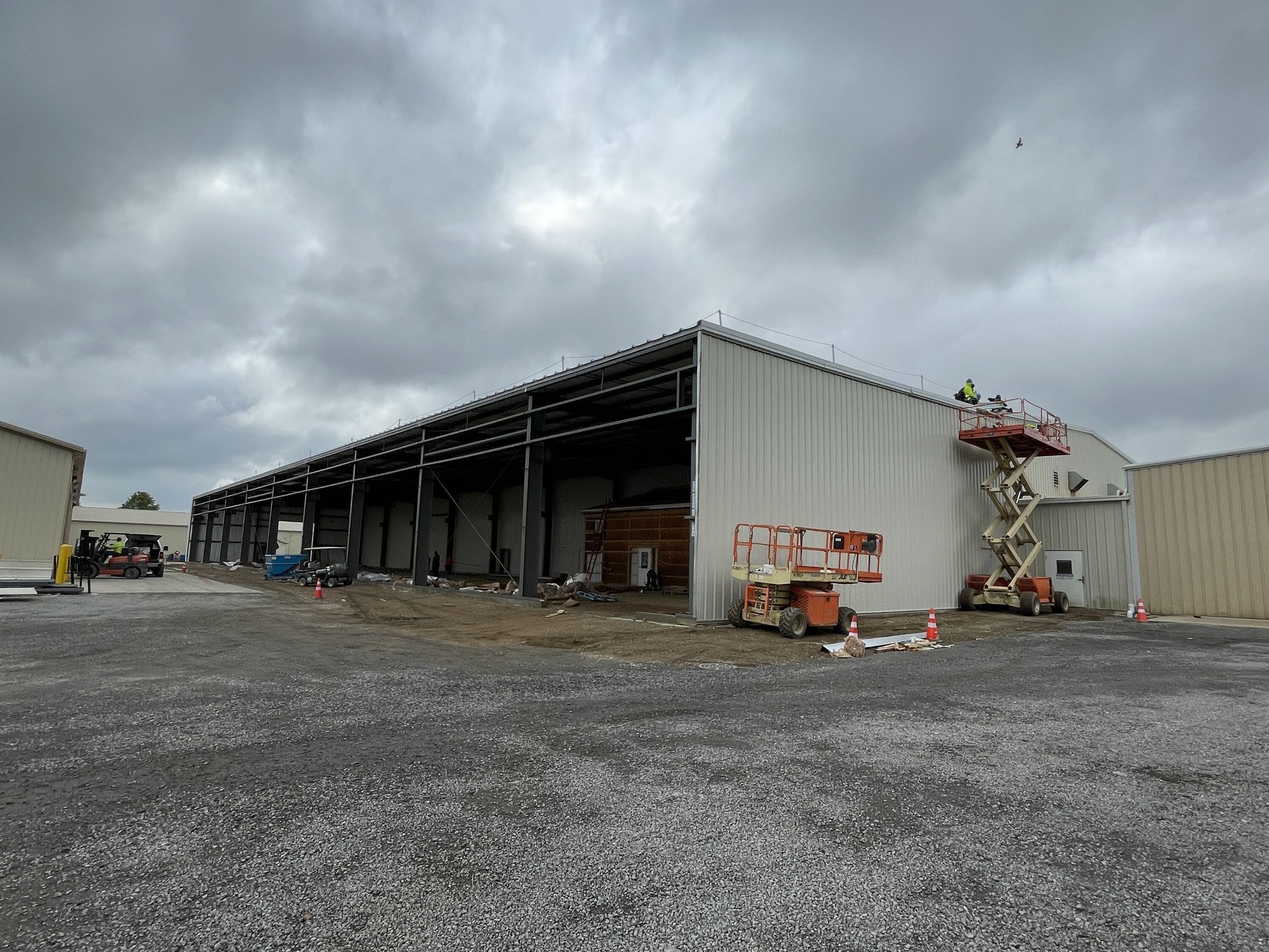 PWI - The Building 1 expansion is coming along nicely!...