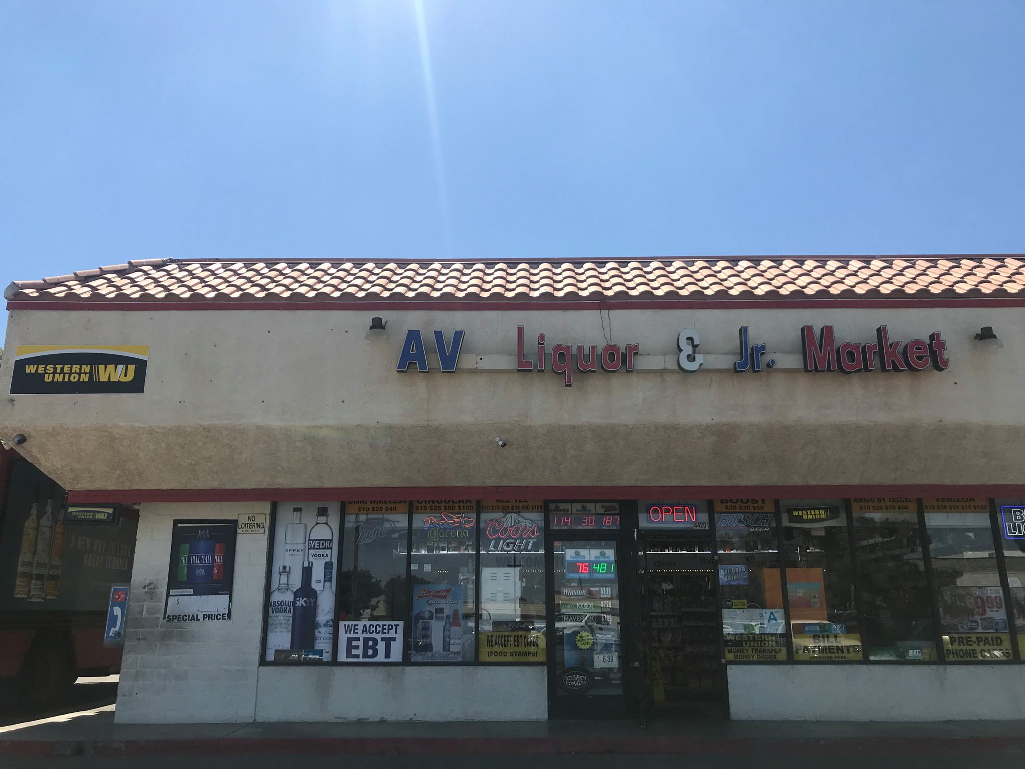 AV Liquor store | Lancaster CA