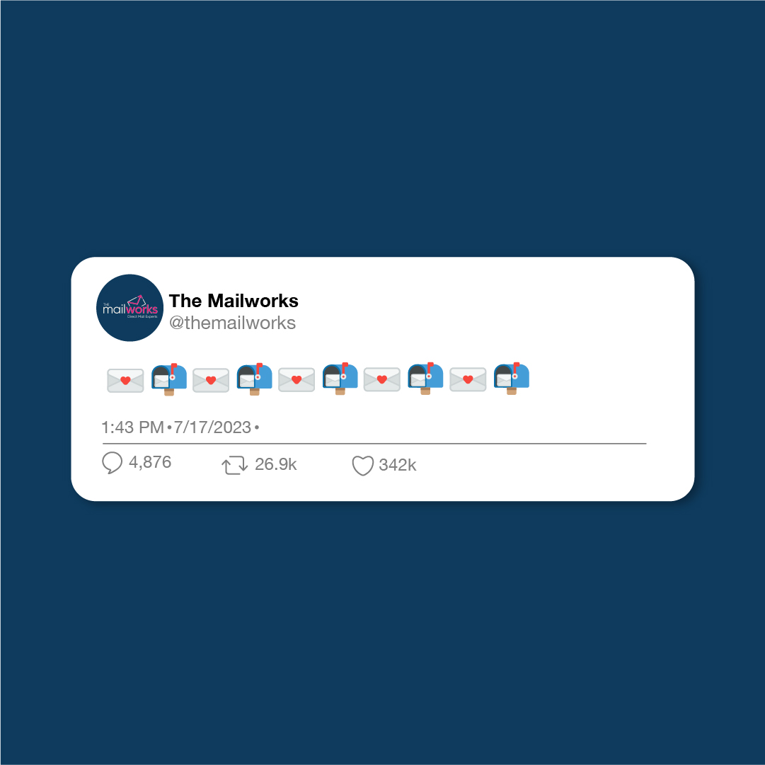 The Mailworks - It’s national emoji day. Drop your...