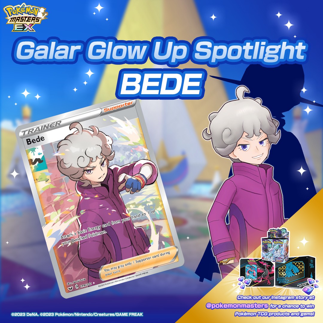 bede pokemon card Raihan Leon Hop Bea Nessa - 6 Holo Autograph Set - Crown Zenith Holo Rare Card Type How to pronounce Bede's name