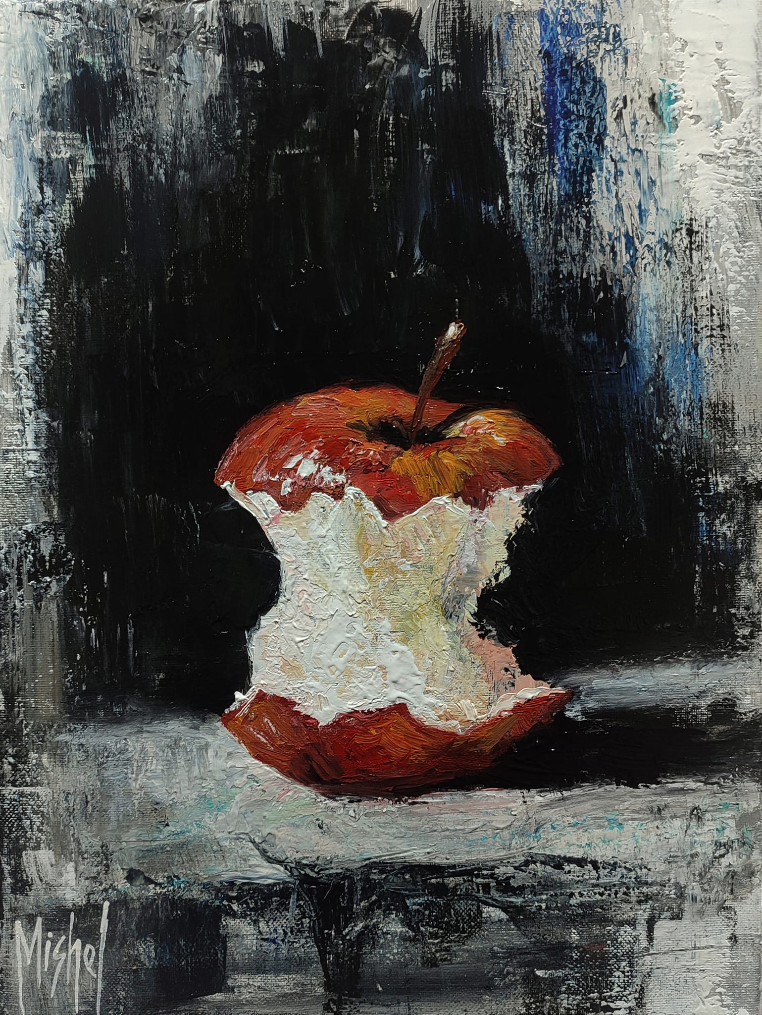 The bitten apple
