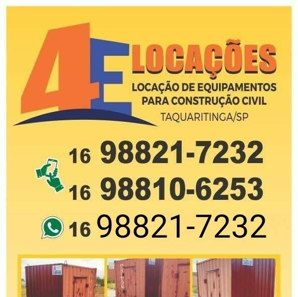 4E Locação de Containers | Taquaritinga SP