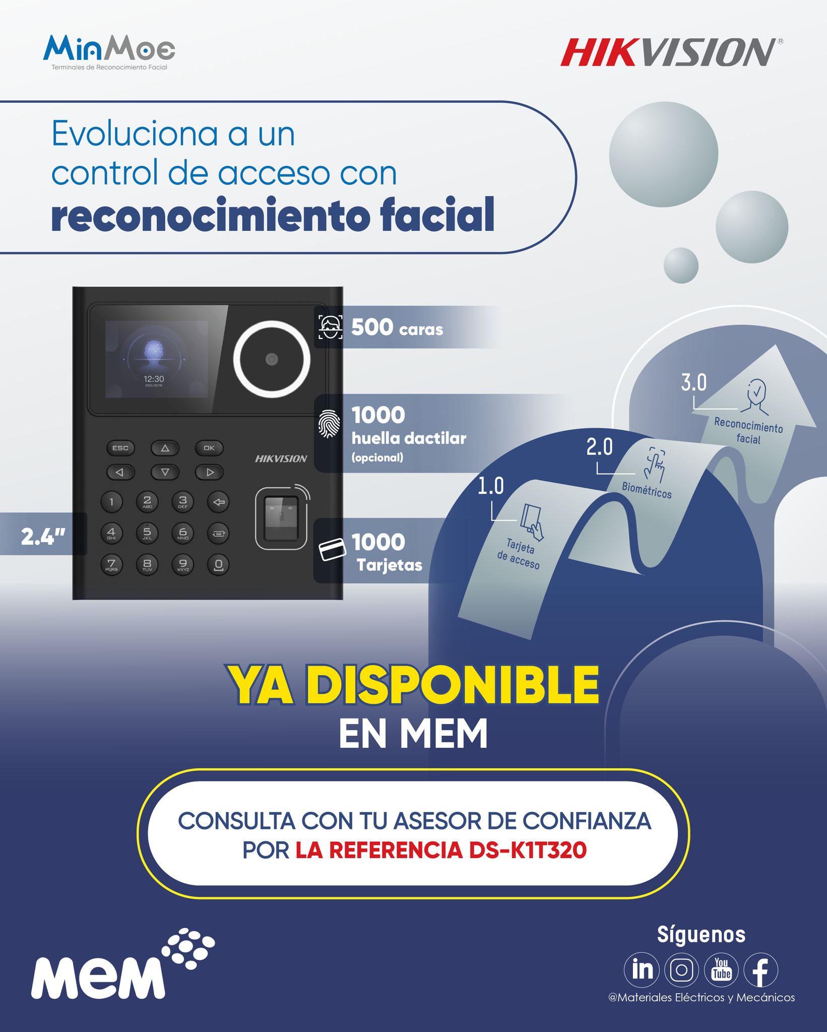 Materiales Eléctricos y Mecánicos - ¡Ya disponible en MEM! Terminal de ...