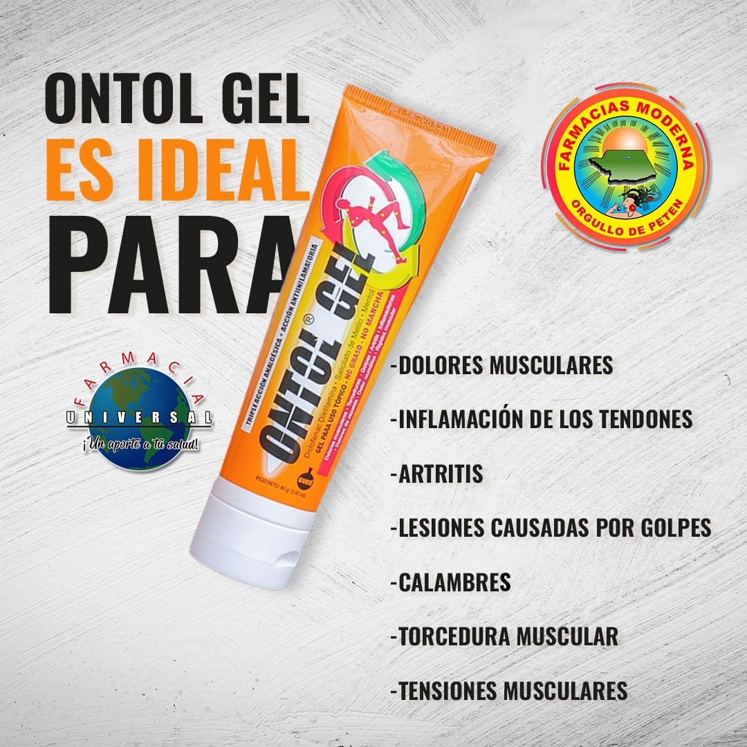 Ontol gel Está indicado... - Farmacias Moderna y Universal
