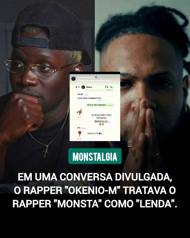 Monstalgia - É UNÂNIME O RESPEITO QUE A NOVA ESCOLA DO RAP TEM PELO ...