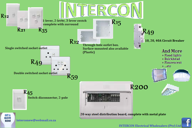 INTERCON Electrical Wholesalers - PtyLtd