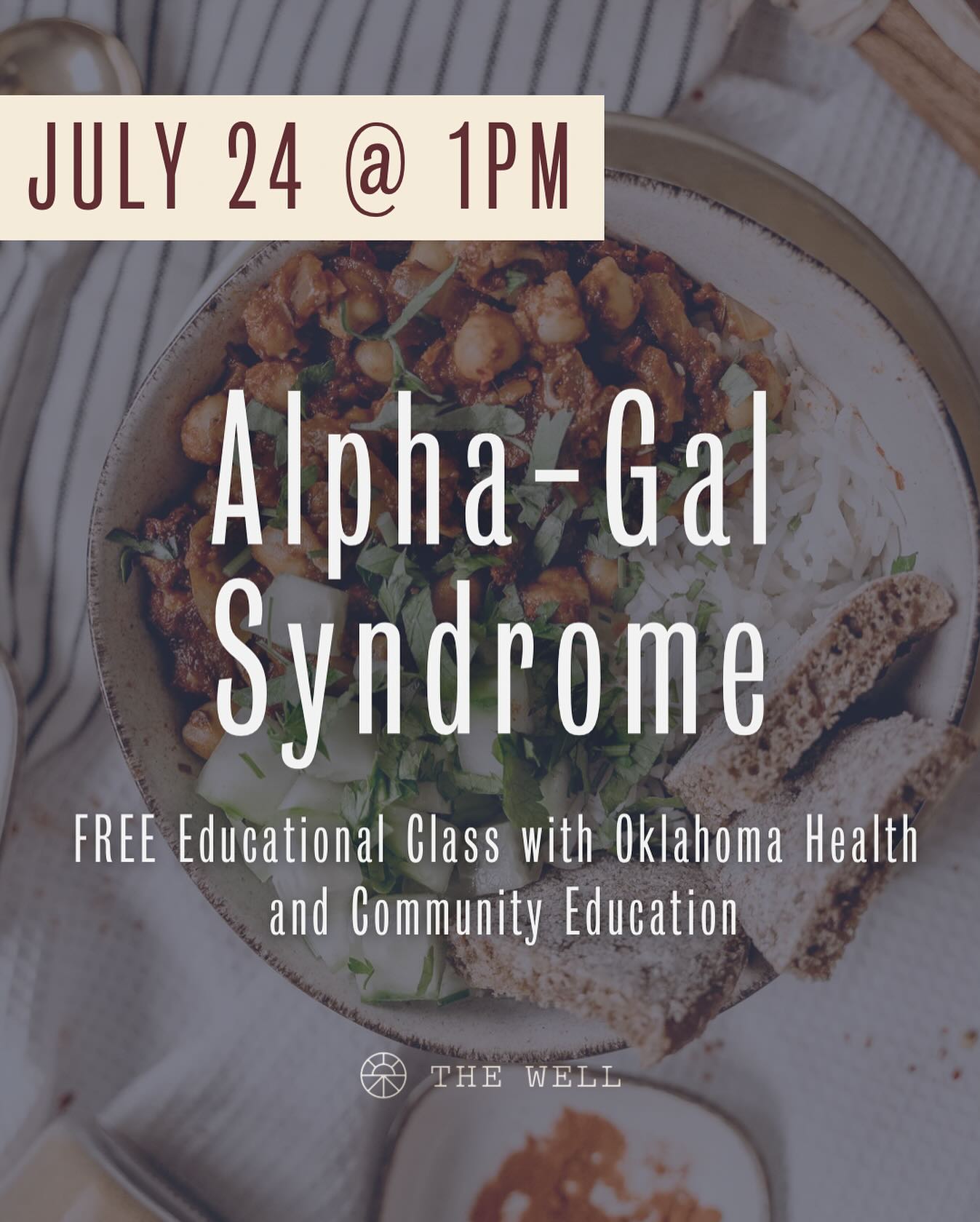 The Well - Curious about Alpha-Gal Syndrome? Join us at... | Facebook
