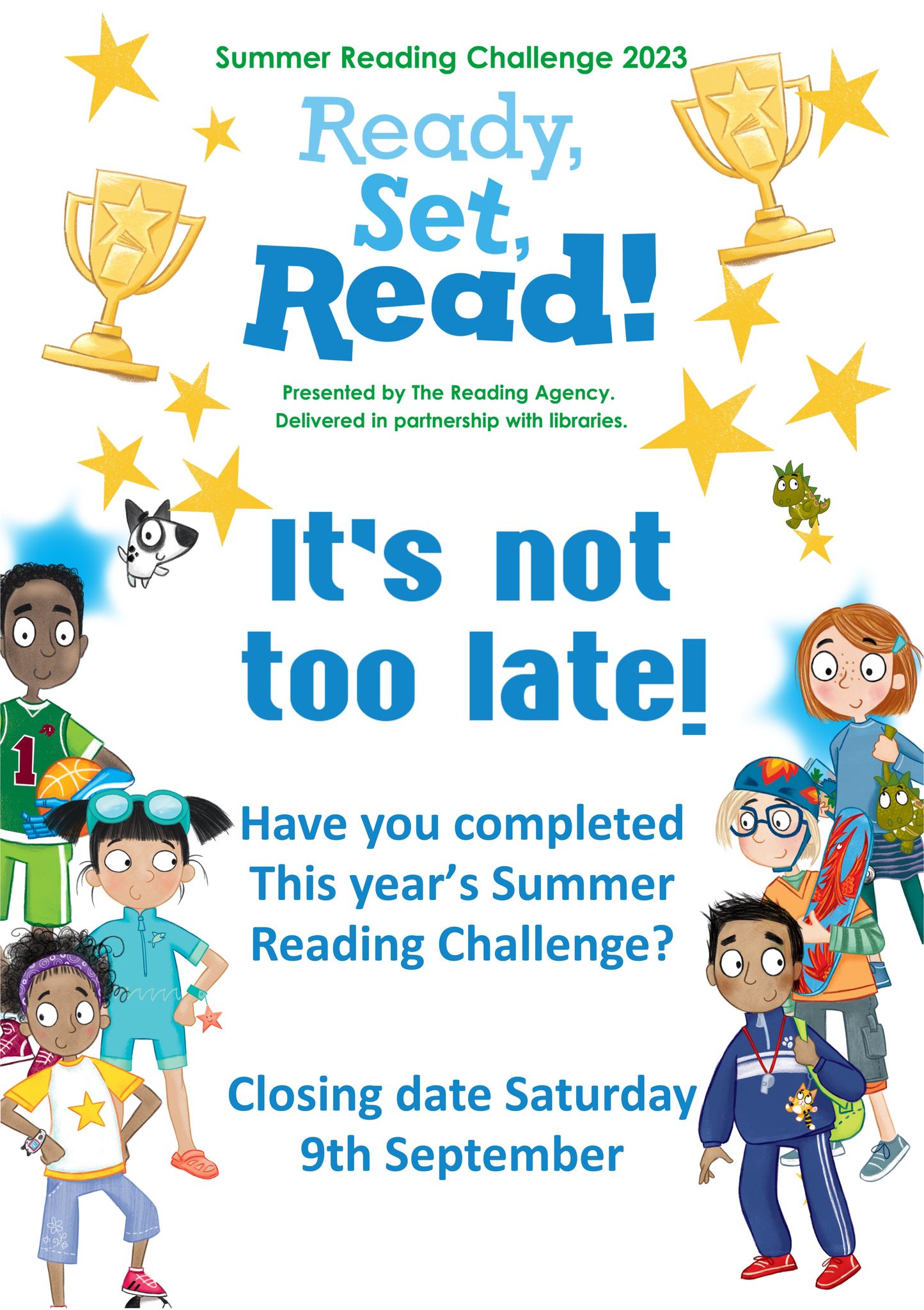 Erdington - There is still one week left to finish the Summer Reading ...