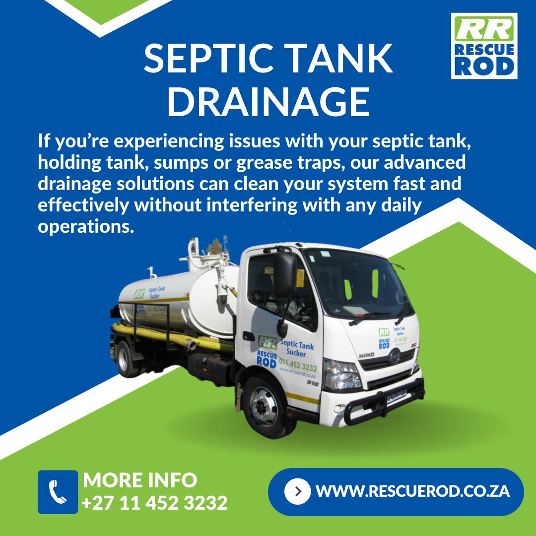 Rescue Rod SA - Septic tank troubles? We've got you...