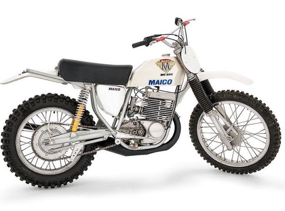 Assorted German Maico motorcycle models
