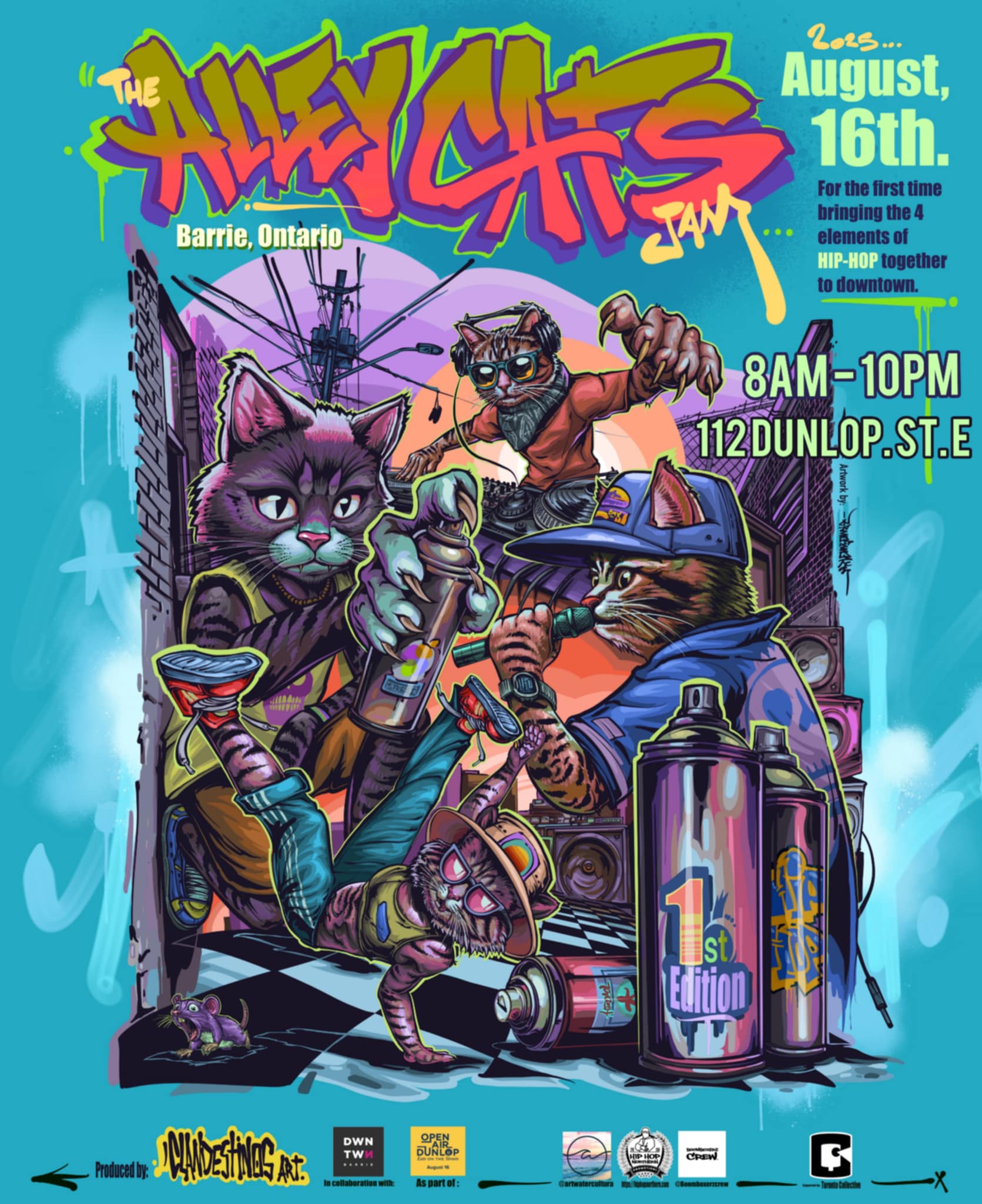 🎨🔥 Barrie, Get Ready to Jam! 🔥🎤 The streets are about to come
