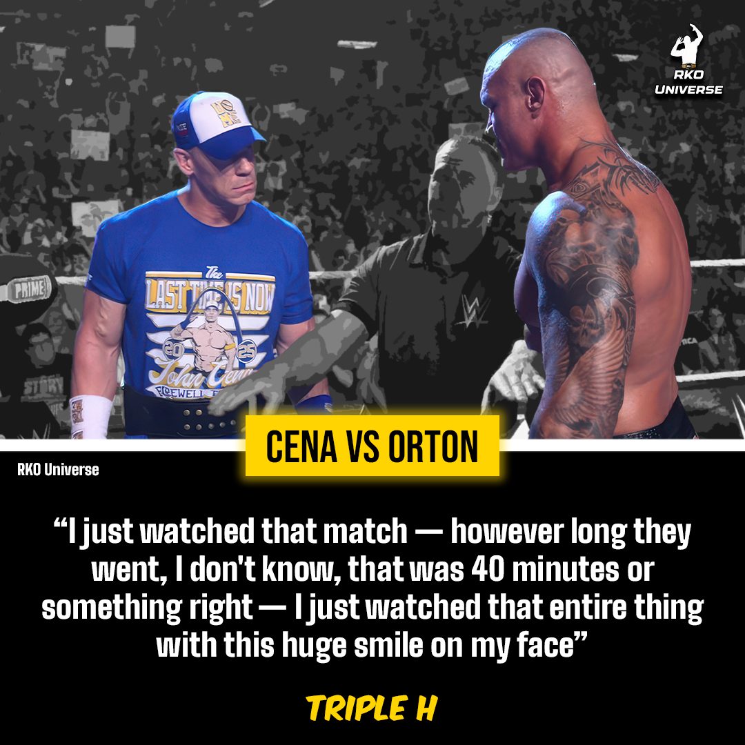 RKO - Triple H talks about John Cena & Randy Orton's WWE Backlash 2025 ...