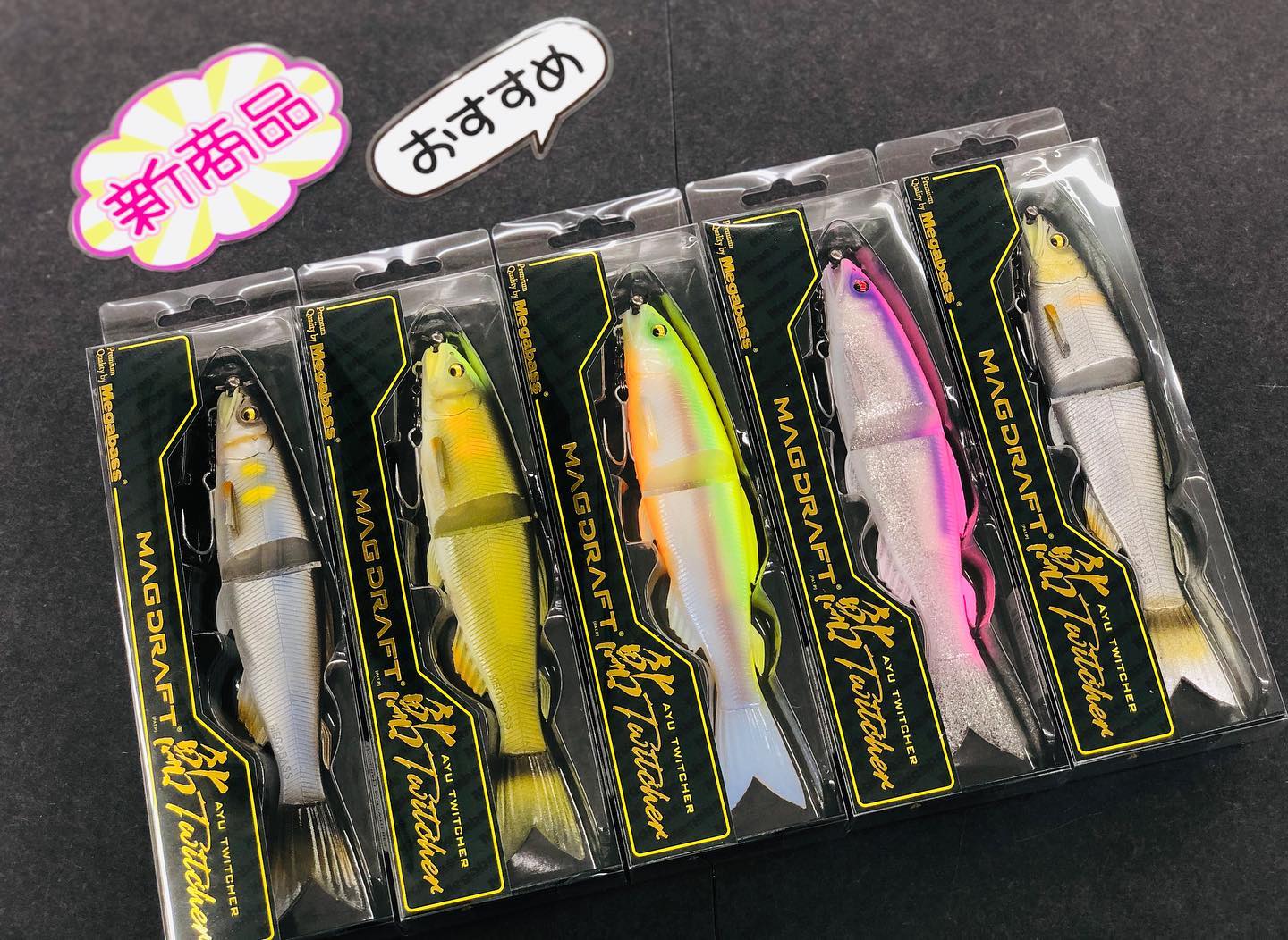 いはら釣具 - 【SQUID MANIA】 ・KANJI×スクマニ限定ショートギャフ 