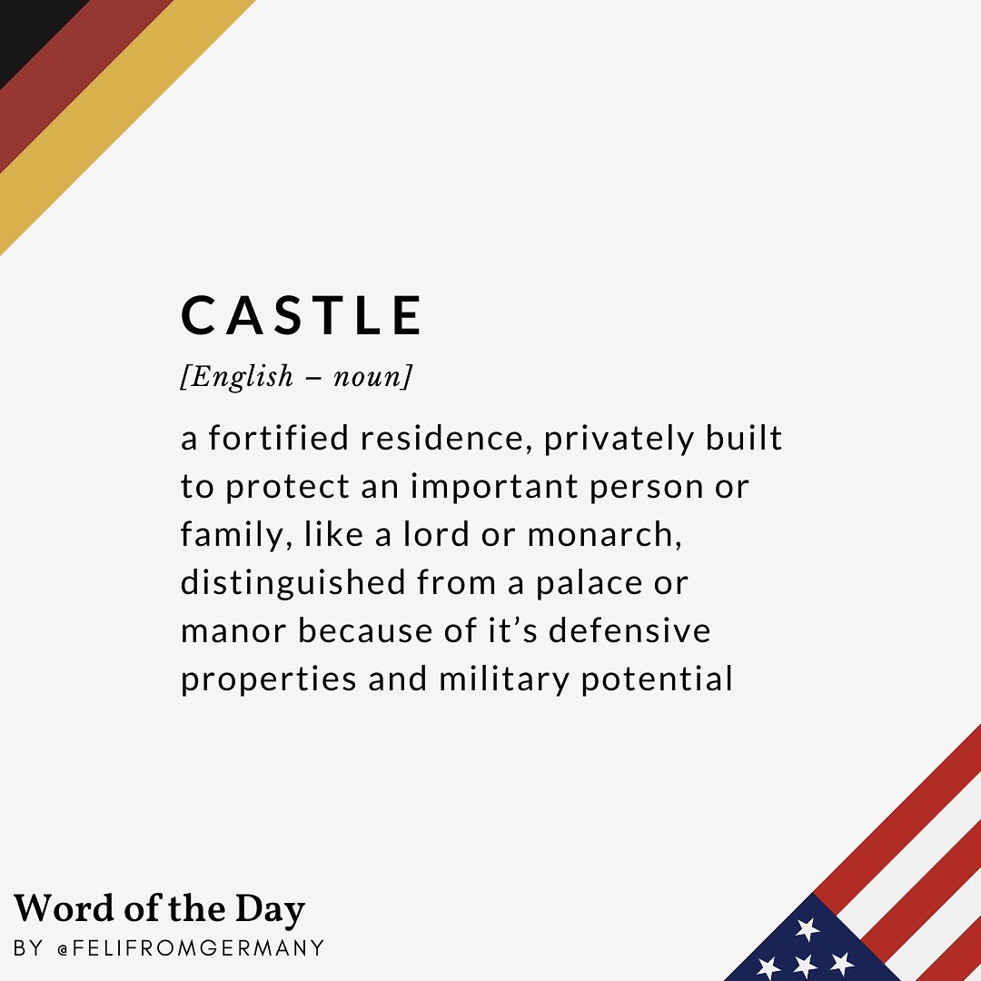 Castles in Germany versus McDonald's in the US