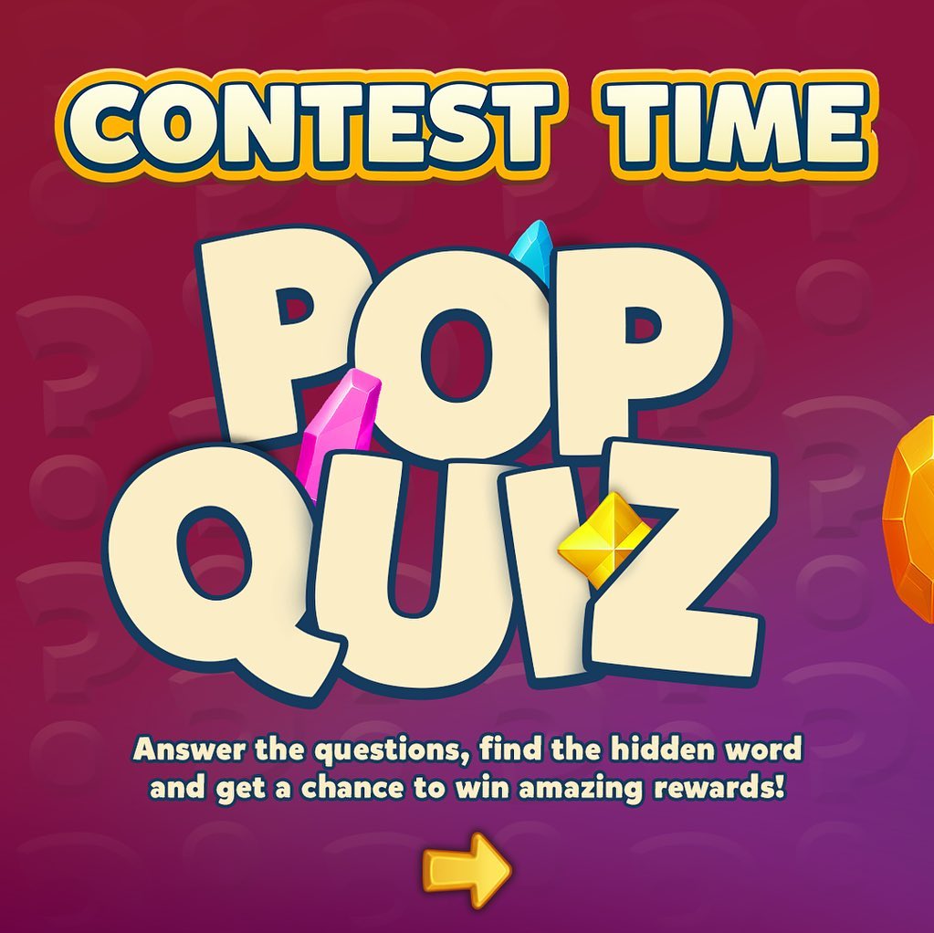 Royal Match - ⭐️ 𝗖𝗢𝗡𝗧𝗘𝗦𝗧 𝗧𝗜𝗠𝗘!!! ⭐️ POP QUIZ ️ ️ 𝗪𝗵𝗮𝘁... | Facebook