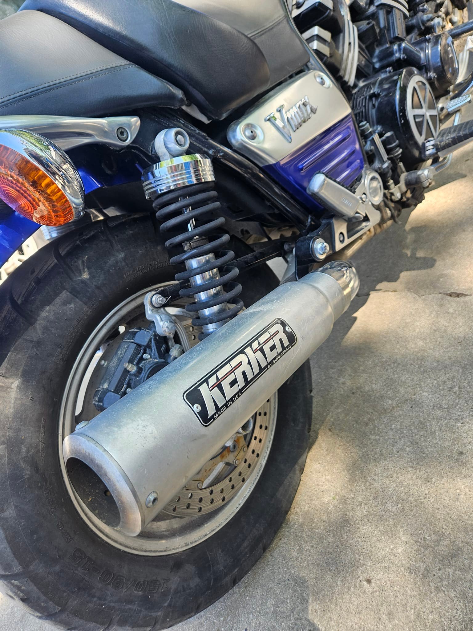 Yamaha V-Max 1200 with Kerker Exhaust Discussion