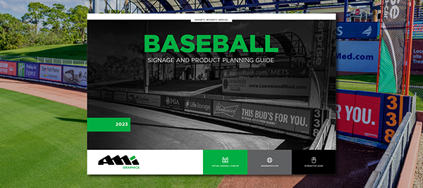 AMI Graphics - Introducing our new 2023 Baseball Signage... | Facebook