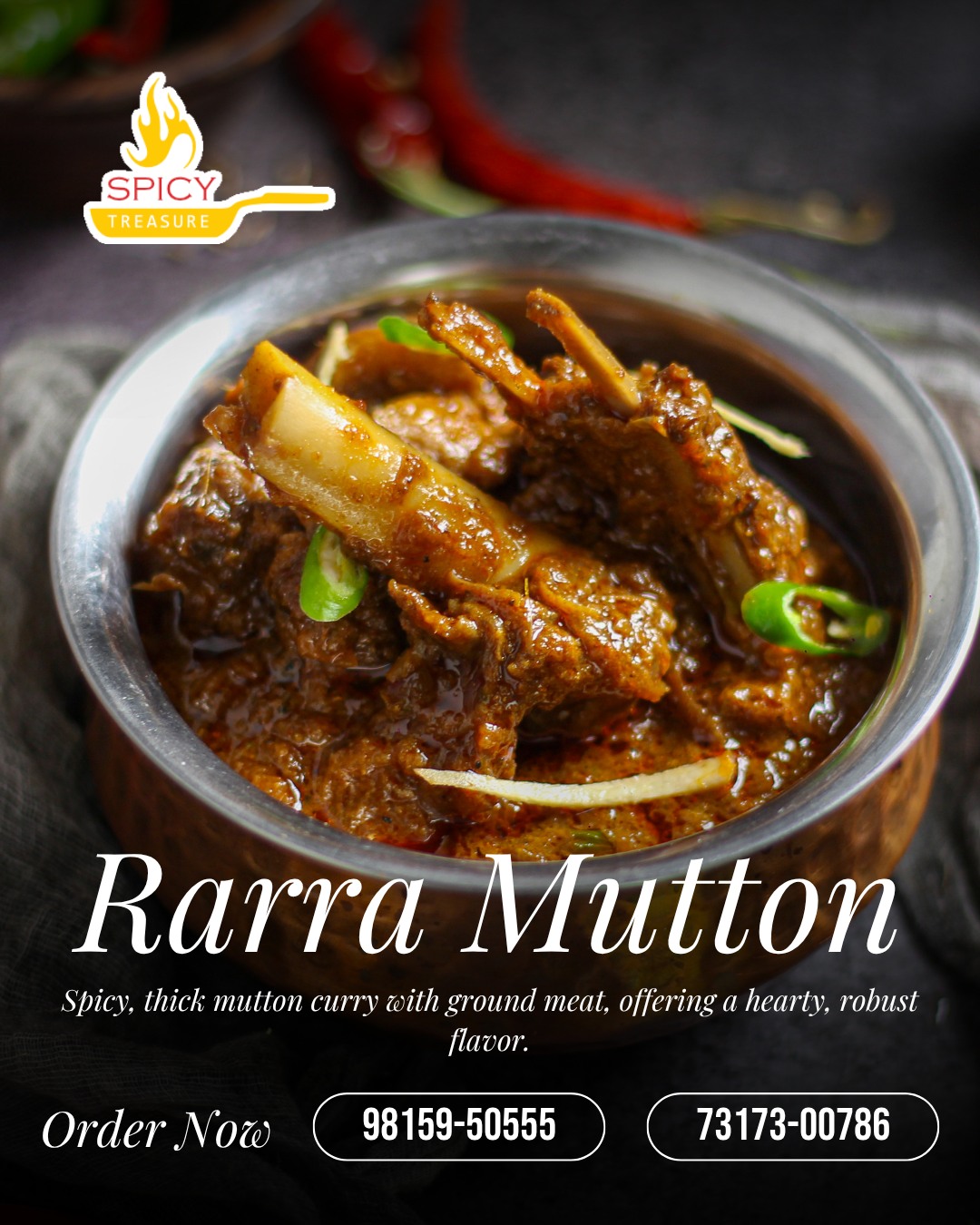 Spicy - Double the Meat, Double the Flavour! Our Rarra Mutton is a ...