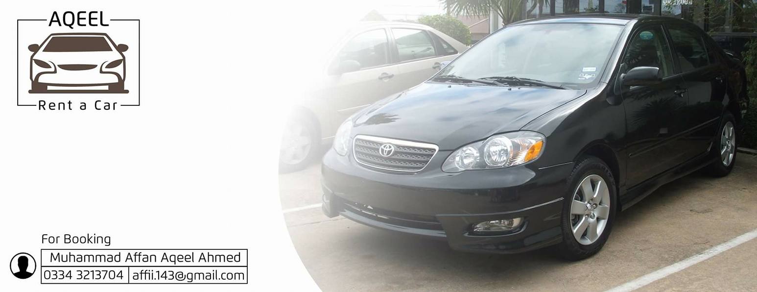 Aqeel rent a car | Karachi