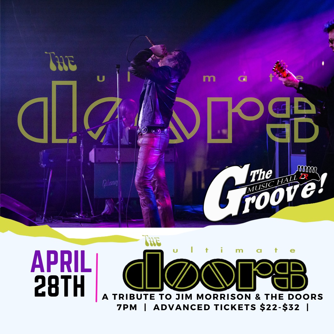 🎶🔥 The Ultimate Doors 📅 July 24 🕕 Doors 6 PM • 🎵 Show 7 PM